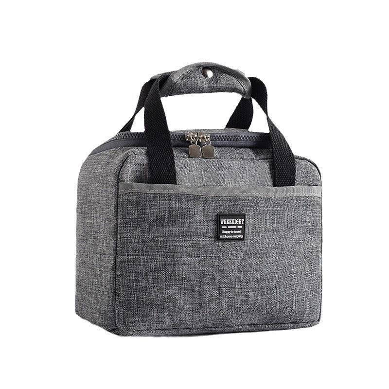 Oxford cloth lunch box bag, thermal insulation bag, bento bag, handbag, office worker carrying lunch bag, student lunch bag