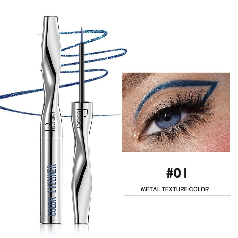 Makeup Pudaier eyeliner long-lasting waterproof eyeliner pen ultra-fine color liquid eyeliner