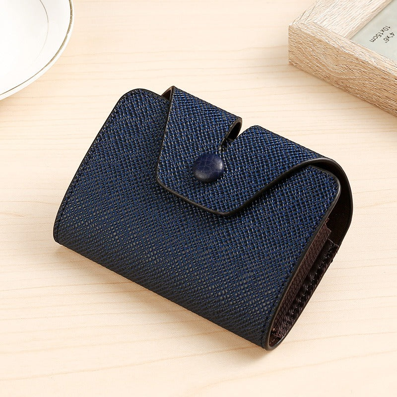 Multi functional card holder for men's and women's accordion bank card holder