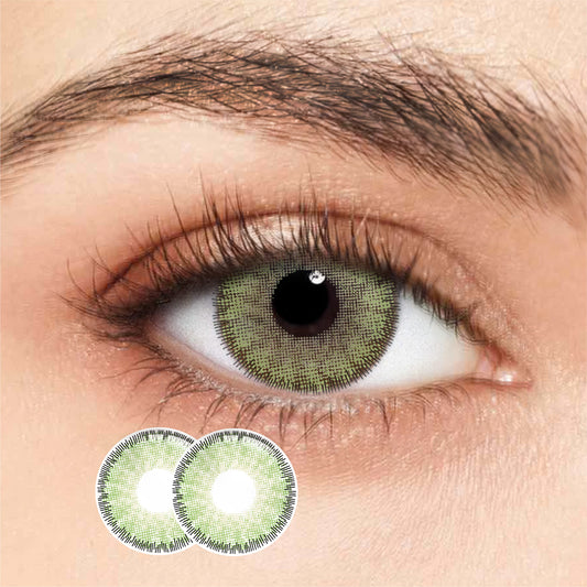 1Pair FDA Certificate Eyes Beautiful Pupil Colorful Girl Cosplay Contact Lenses  CLEAN GRAY