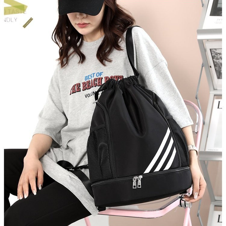 Sport Basketball Backpack Travel Outdoor Fitness Travel Sports Bag Basketball Pouch Hiking Climbing Backpack