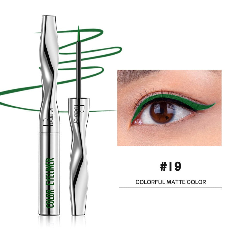 Makeup Pudaier eyeliner long-lasting waterproof eyeliner pen ultra-fine color liquid eyeliner