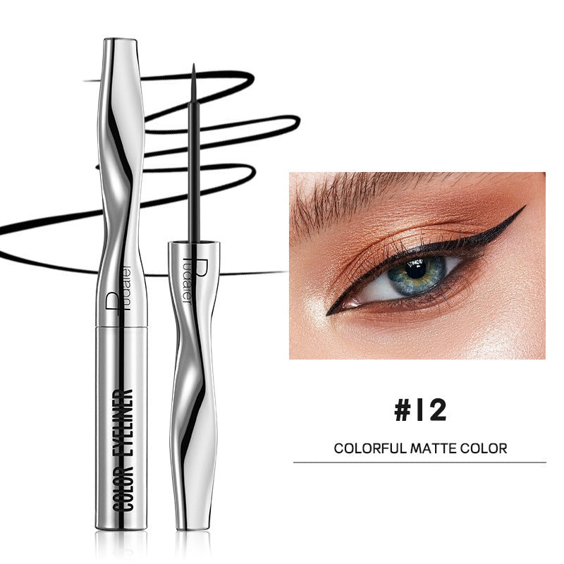 Makeup Pudaier eyeliner long-lasting waterproof eyeliner pen ultra-fine color liquid eyeliner