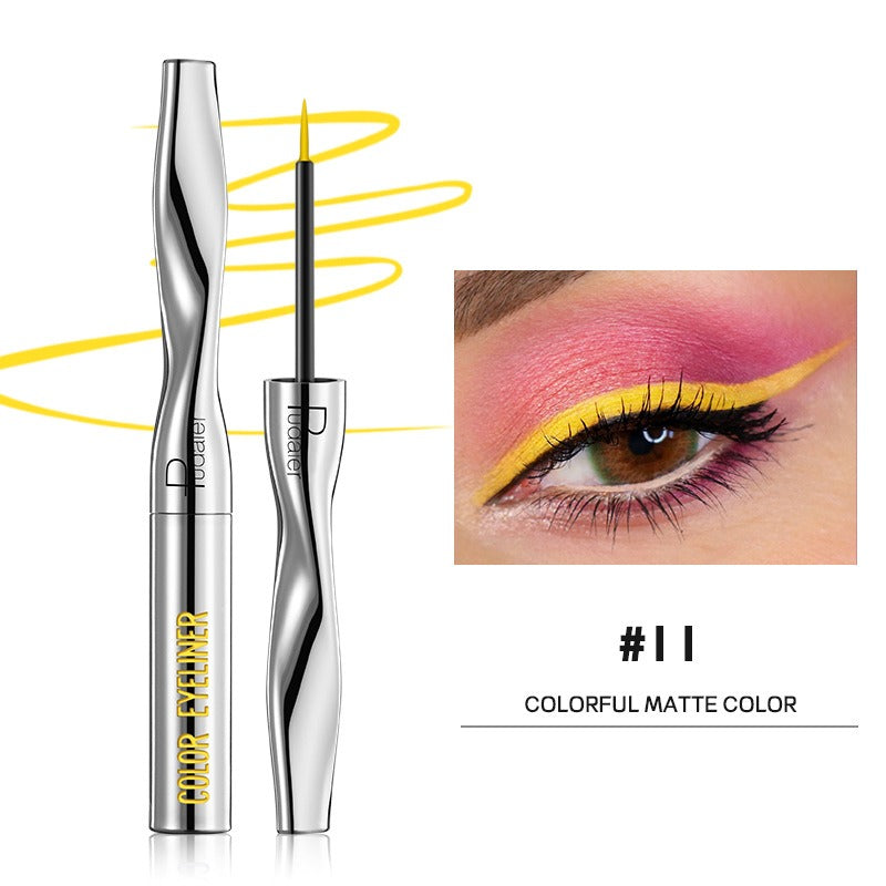 Makeup Pudaier eyeliner long-lasting waterproof eyeliner pen ultra-fine color liquid eyeliner