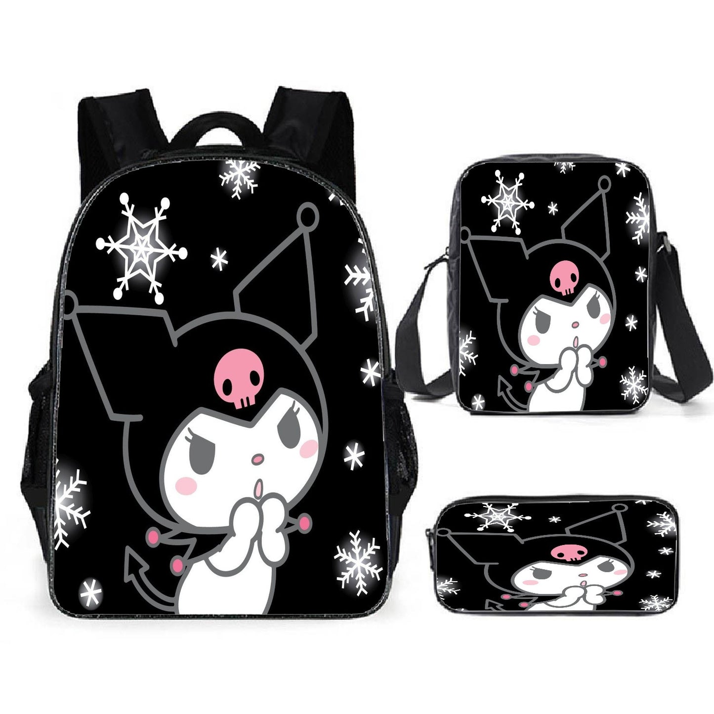 New Cartoon School Bag Printing Custom Bookbag High Quality Backpack Pencil Cases Kids Bags For Girls