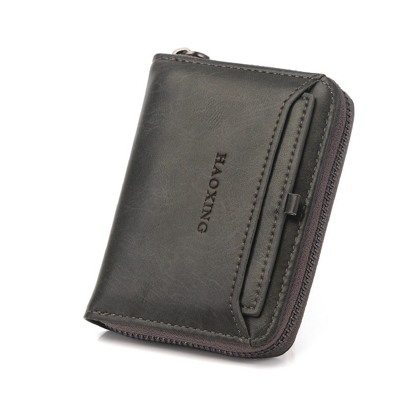 Business wallet multifunctional large cash slot vertical coin purse