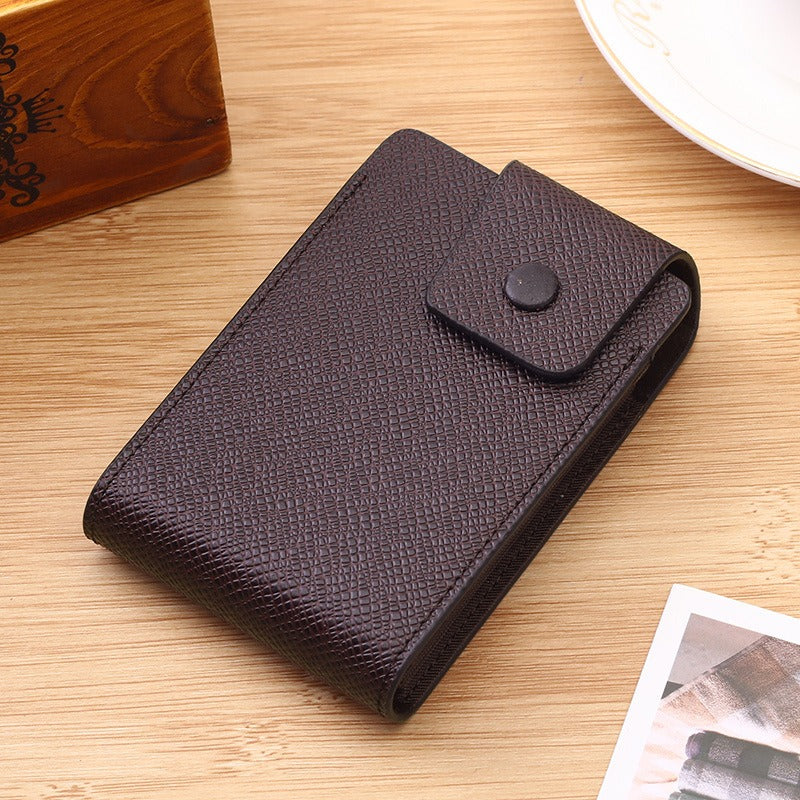 Multi functional card holder for men's and women's accordion bank card holder